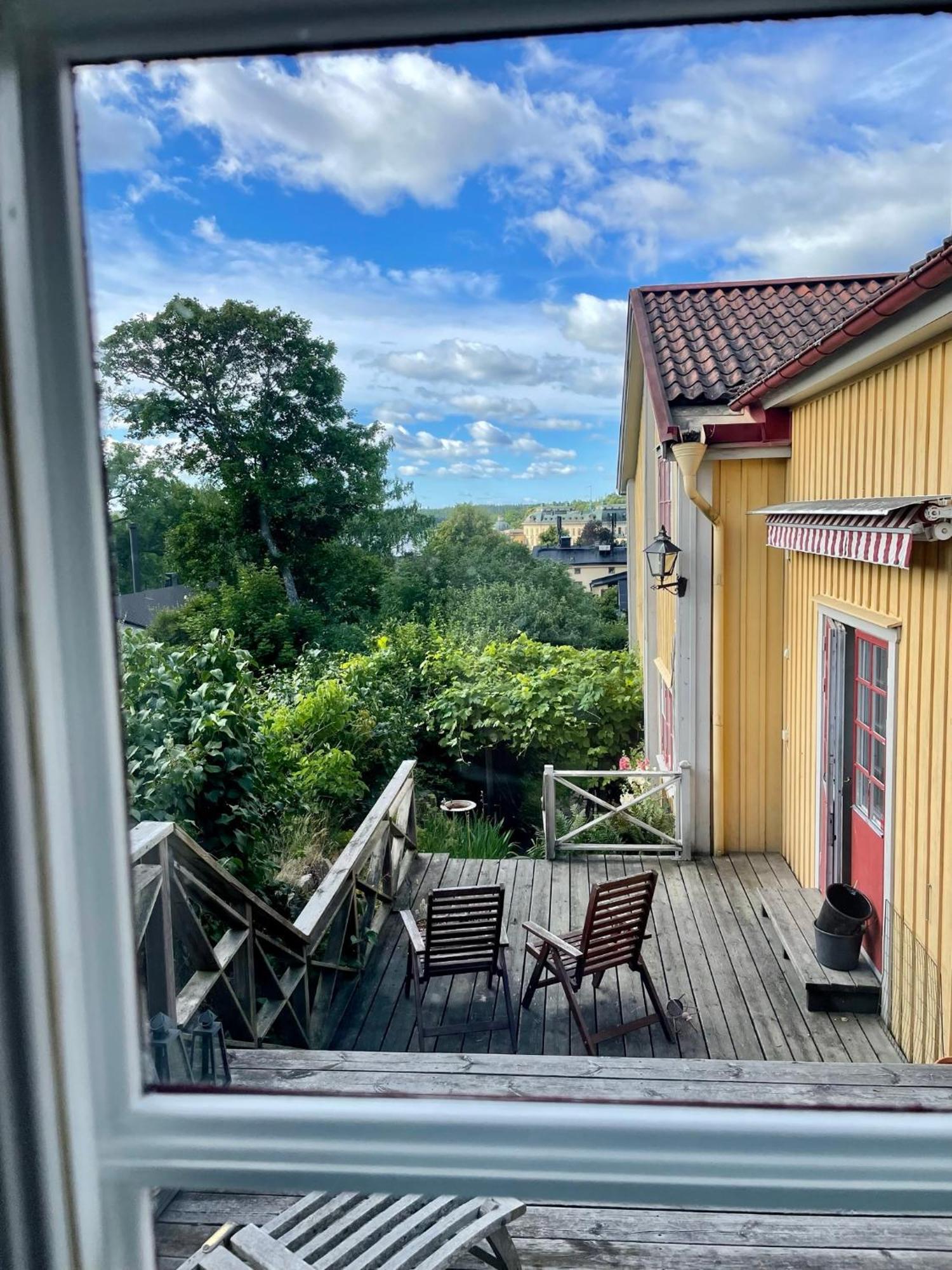 度假居 Gaesthus Med Utsikt Oever Drottningholms Slott Drottningholm